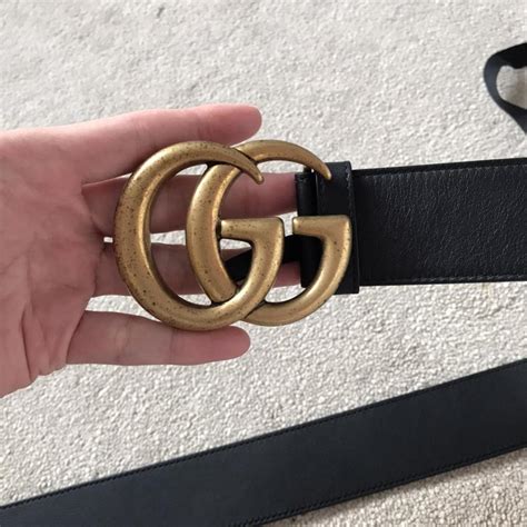 gucci belt tarnishing